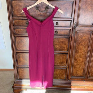 Alexia Admor Deep Purple Woman’s Cocktail Dress